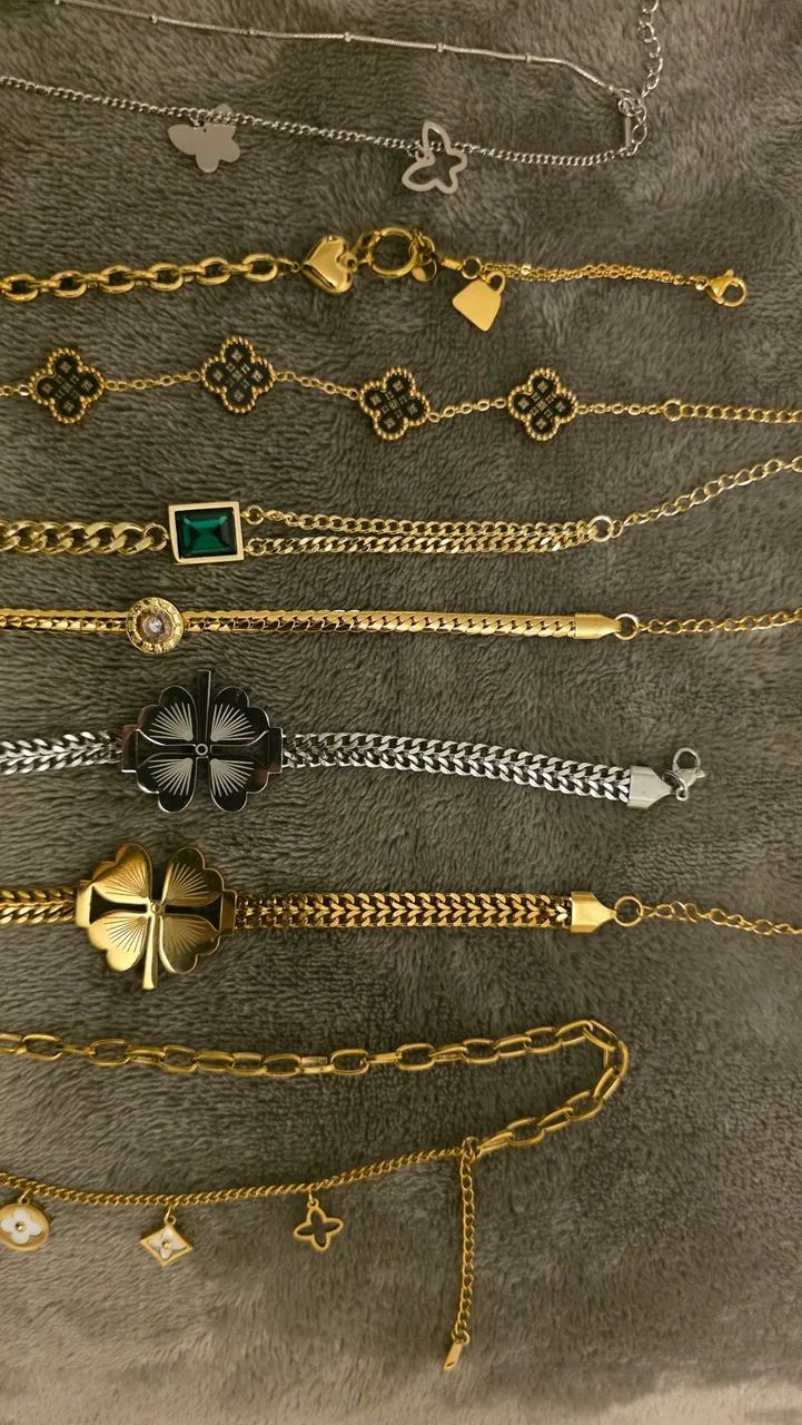 Kit revenda pulseiras, braceletes, brincos, Colares e etc - Foto 5