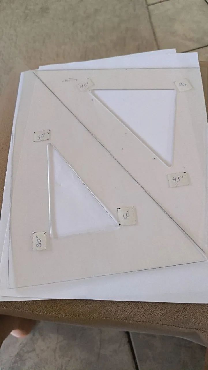 Par de Esquadro  - Foto 2
