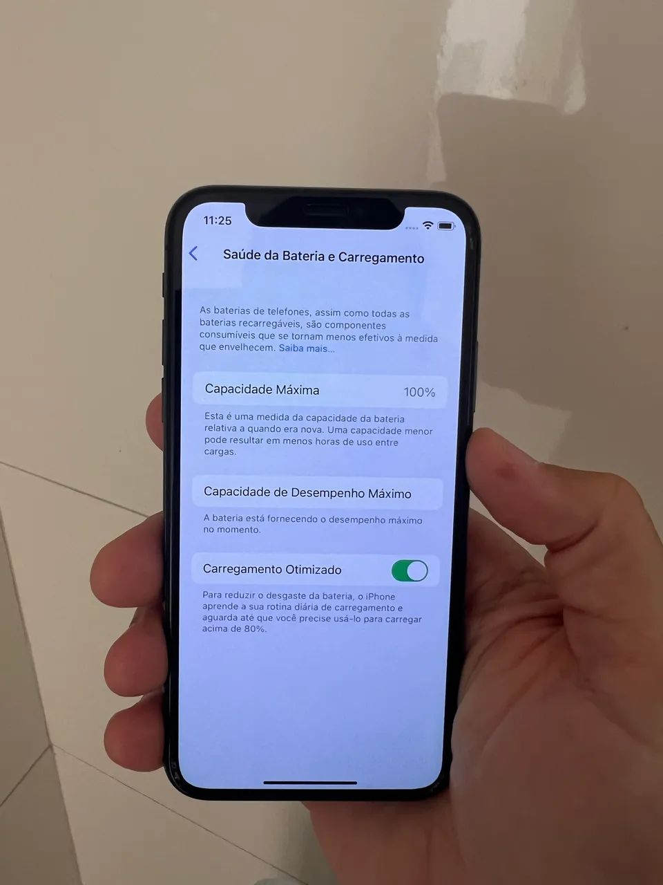 iPhone X com bateria 100% e tela nova - Foto 3