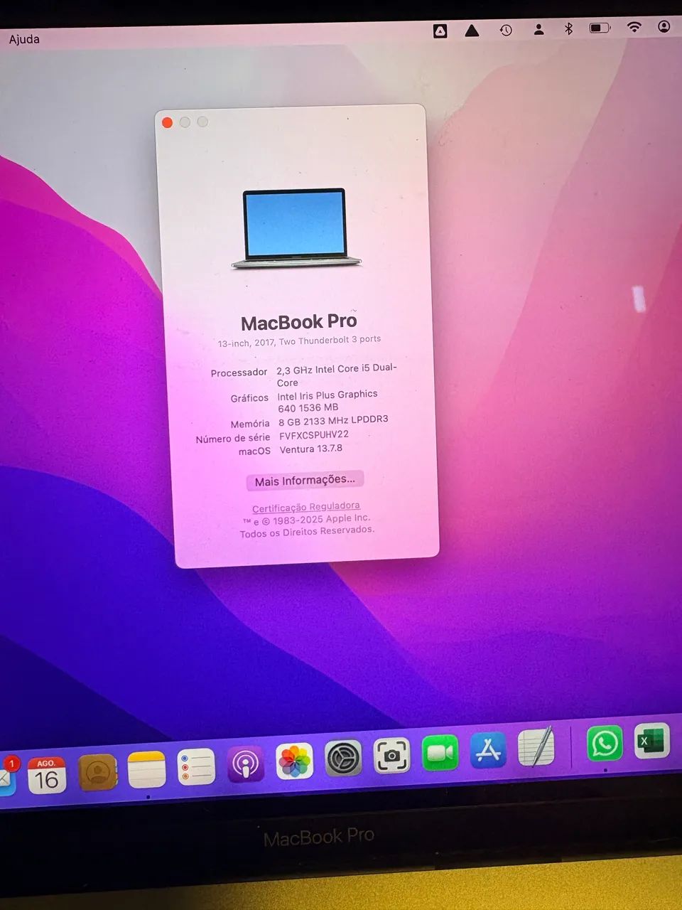 MacBook Pro 13? 2017 ssd 512gb - Notebooks - Laranjeiras, Rio de