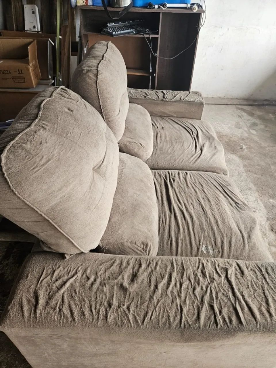 sofa reclinável 2 lugares para reforma . - Foto 2