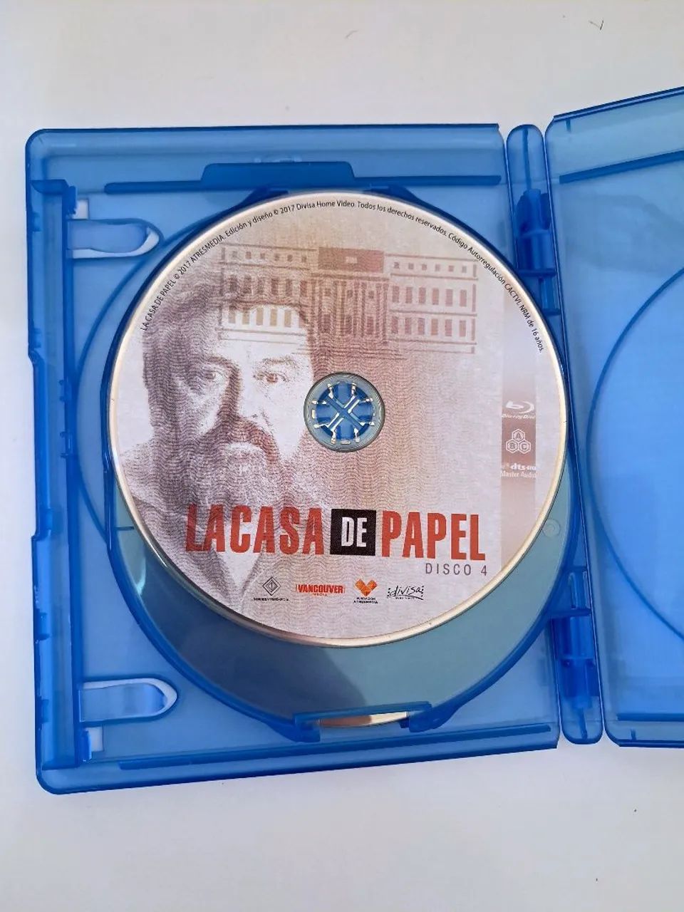 La Casa de Papel Blu-ray - 1a Temporada Completa (Parte 1 e 2) Espanhol Importado  - Foto 5