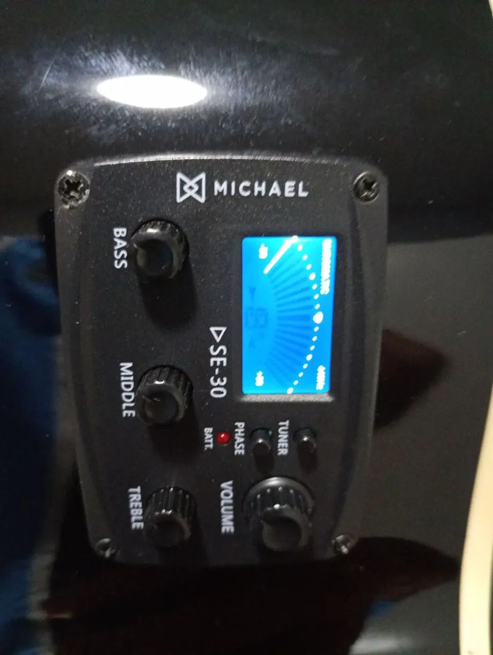 Violão Michel Novíssimo, Nylon, Elétrico. - Foto 4