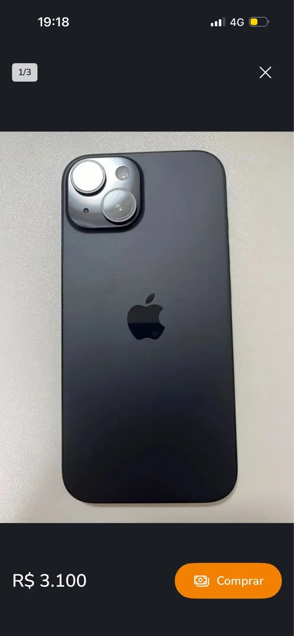 iPhone 15 e-sim 128gb - Celulares e Smartphones - Universal, Viana