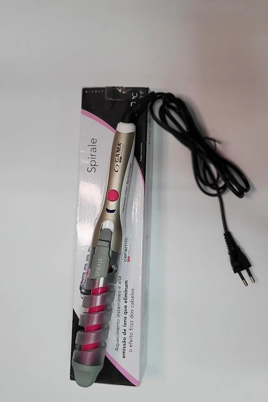 MODELADOR DE CACHOS SPIRALE BIVOLT GAMA ITALY CERÂMICA  - Foto 2