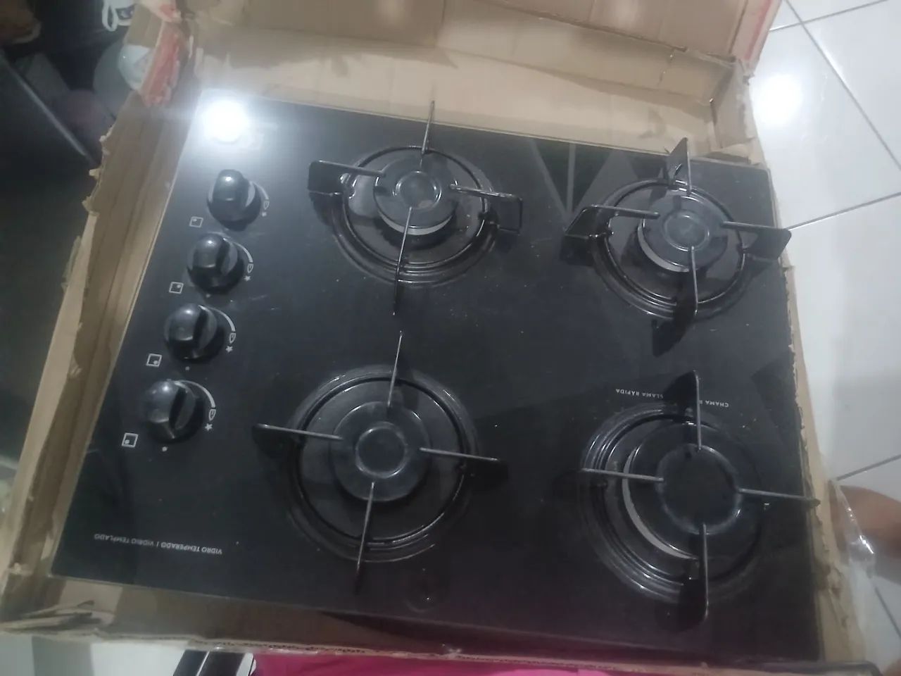 Cooktop 4 bocas
