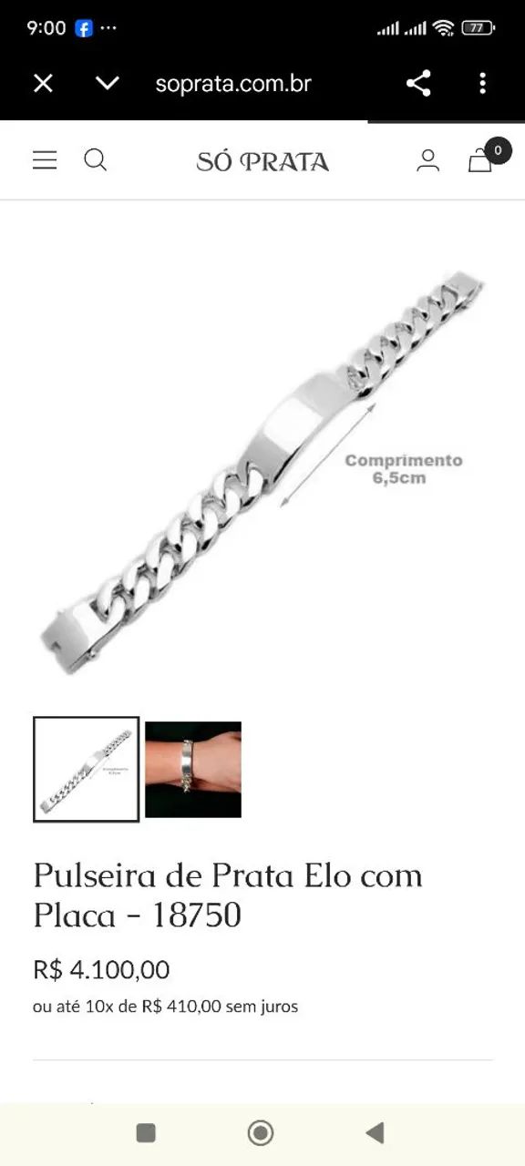 PULSEIRA EM PRATA  - Foto 4