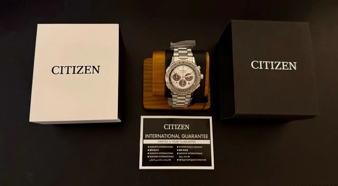 Relógio Citizen Promaster Navihawk Prata Crono novo  - Foto 3