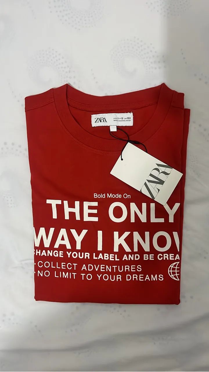 Camiseta infantil ZARA