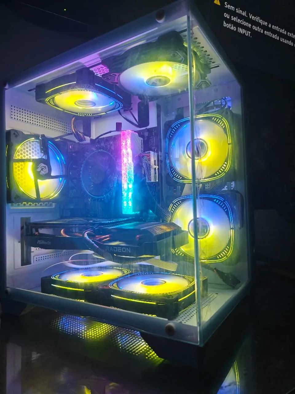 Pc gamer completo/workstation rx 5700 xt e  i5 12° geraçao - Foto 5