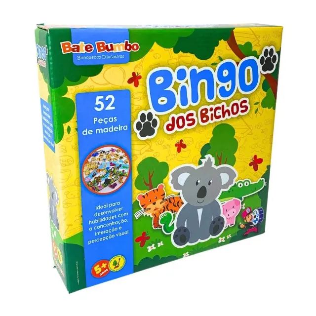BINGO DOS BICHOS - 52 PÇS - Foto 4
