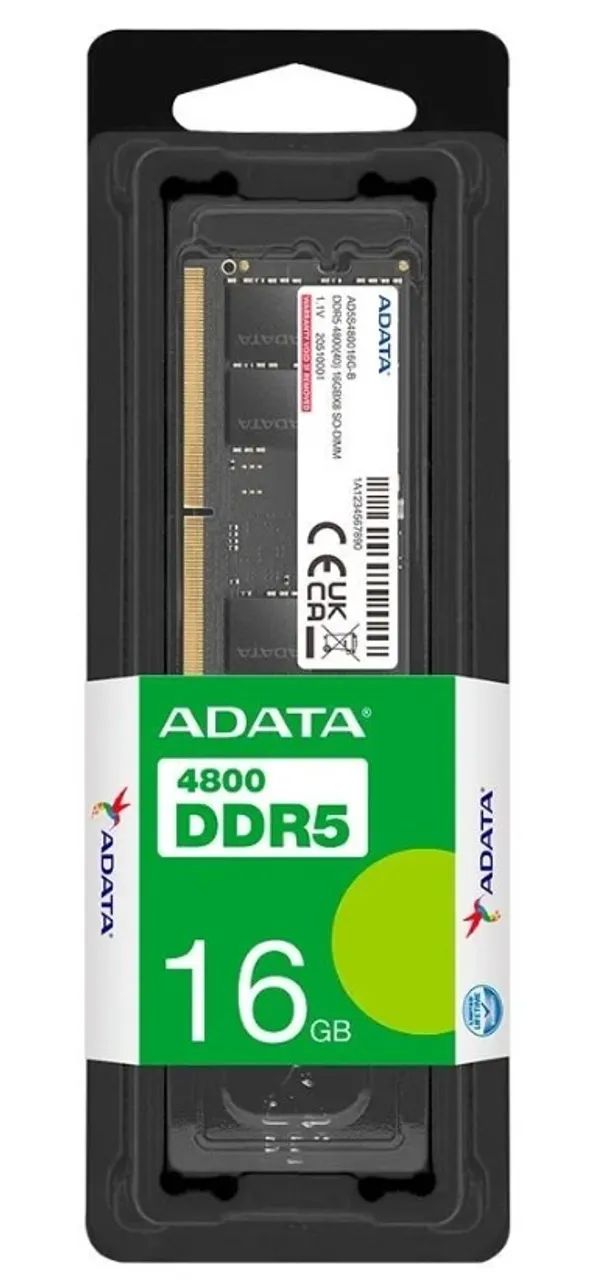 Memória Para Notebook DDR5 Adata XPG, 16GB, 4800Mhz