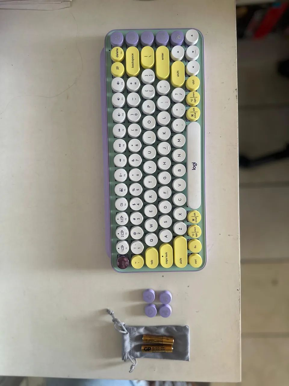 Teclado Mecanico sem fio LOGITECH POP KEYS - Foto 3