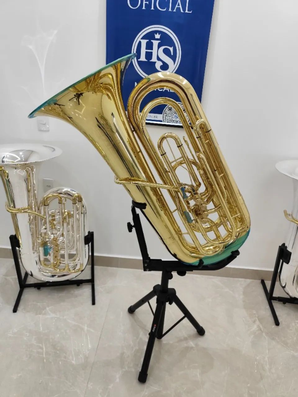 Tuba 4/4 Hs Musical R752 Sib - Lançamento - NOVA - Aceito trocas - Parcelo 18x