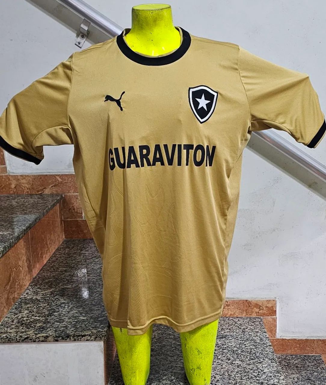 Camisa Puma Botafogo Dourada 