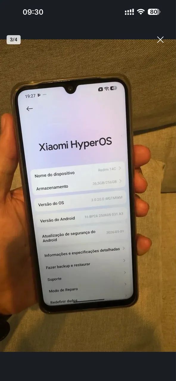 Redmi 14C 256GB Preto - Foto 4