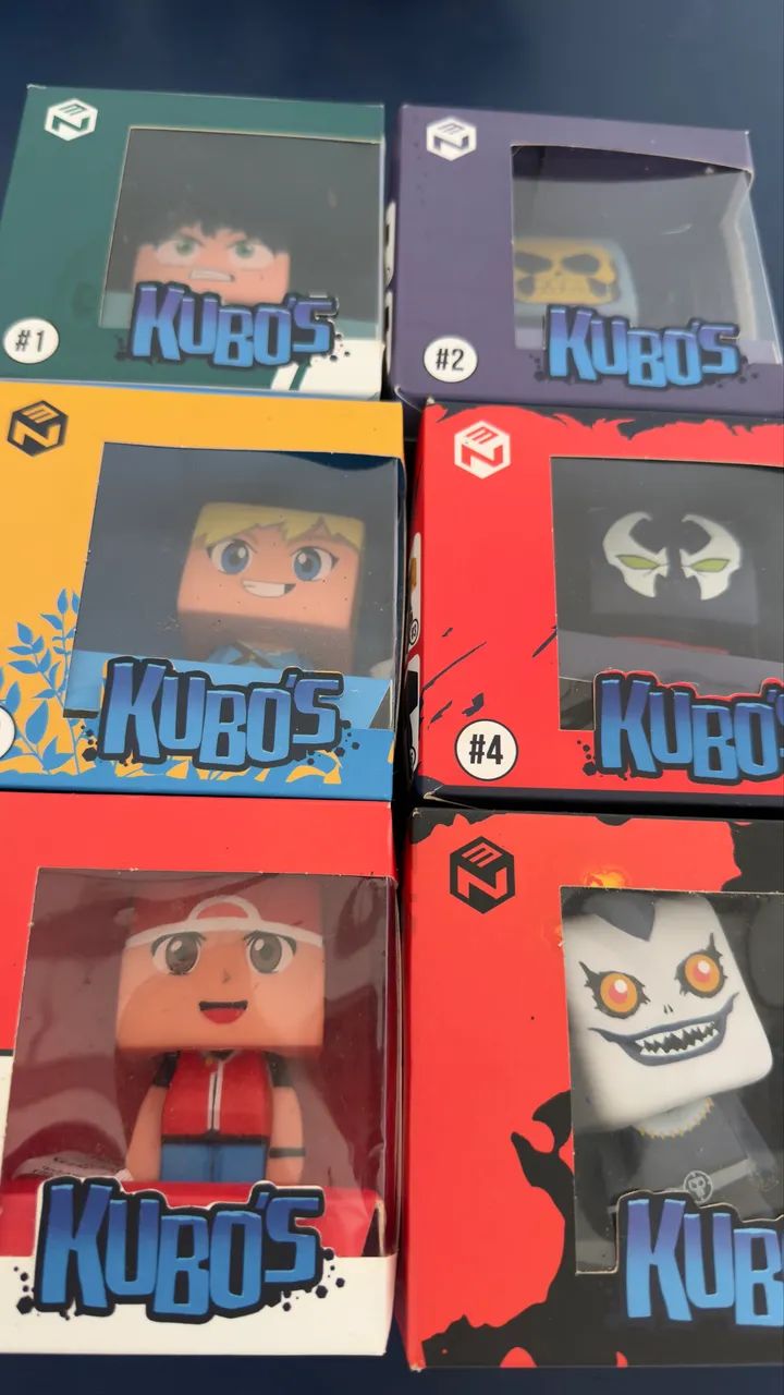 SET COMPLETO KUBOS! NERDE AO CUBO 