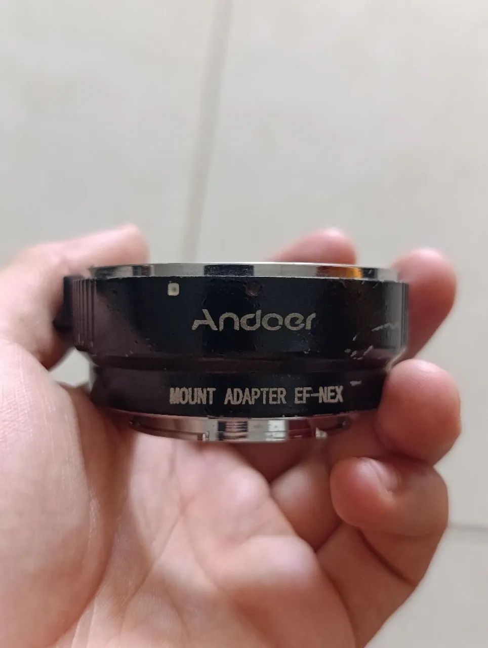 Adaptador ANDOER Lentes EF para E-mount/NEX