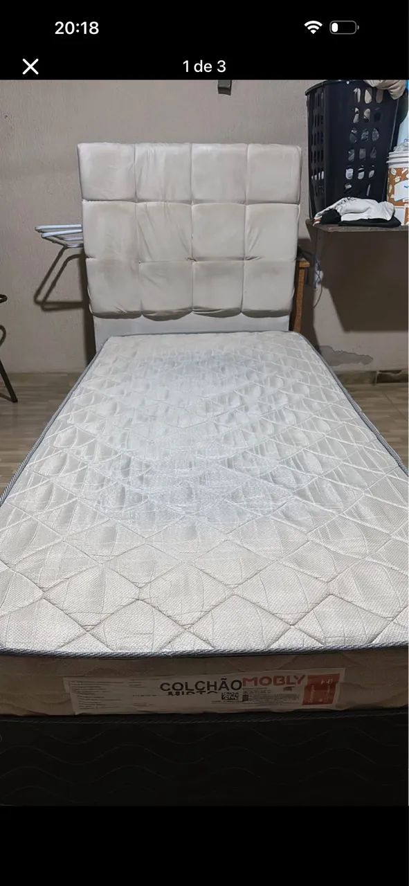 Vendo cama de solteiro 