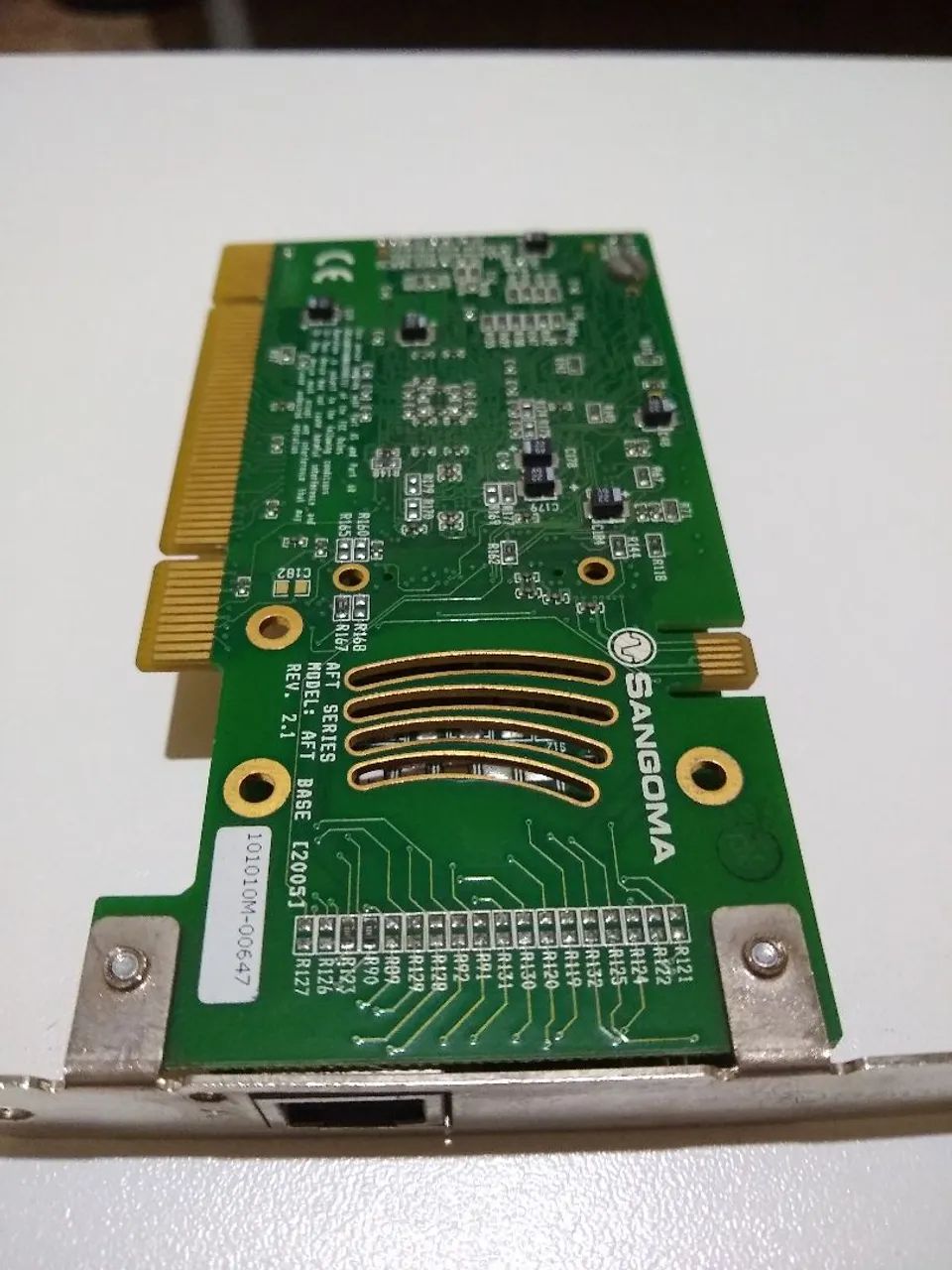 Placa De Telefonia Digital Sangoma AFT A102 Dual E1 T1 PCI - Foto 4