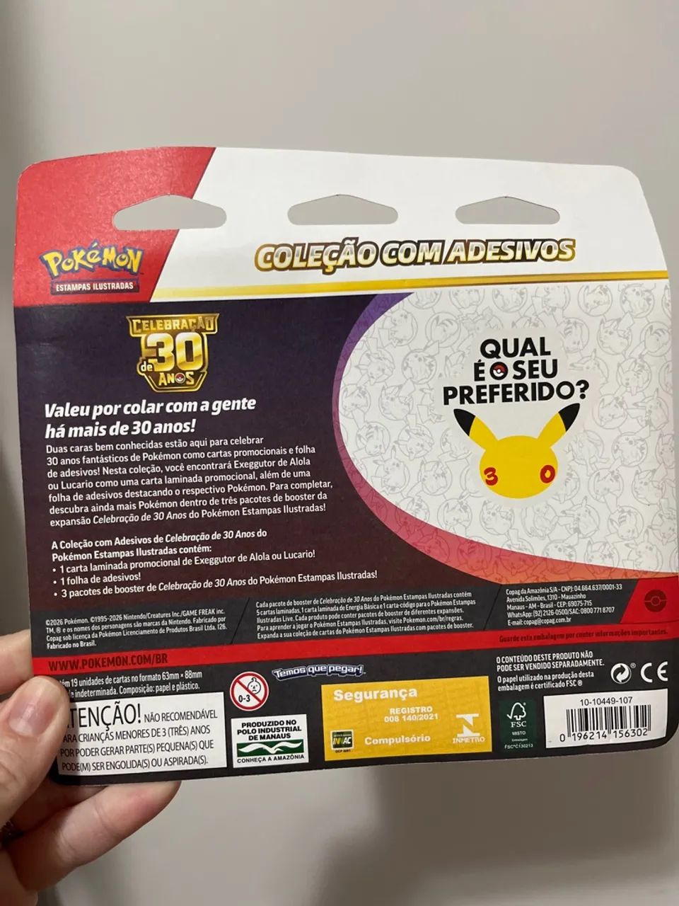 Pokémon Triplo 30 anos  - Foto 2