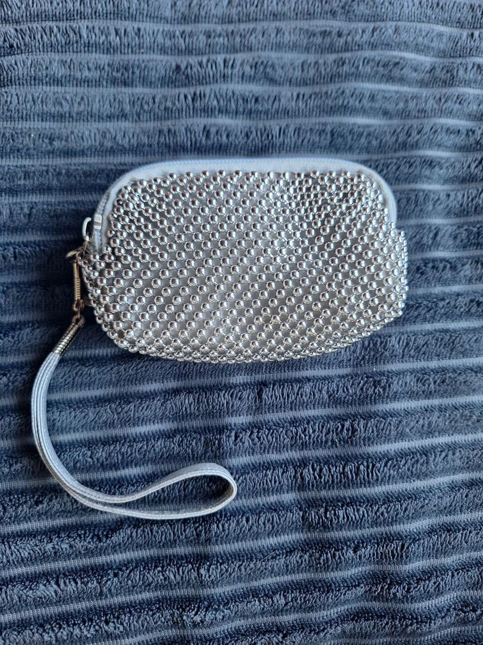 Bolsa de mão prateada - Foto 2