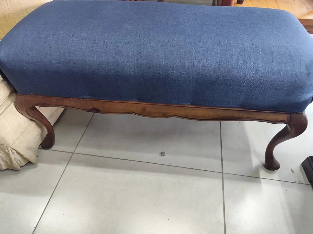 RECAMIER / BANQUETA ESTOFADA CLÁSSICA - Foto 5