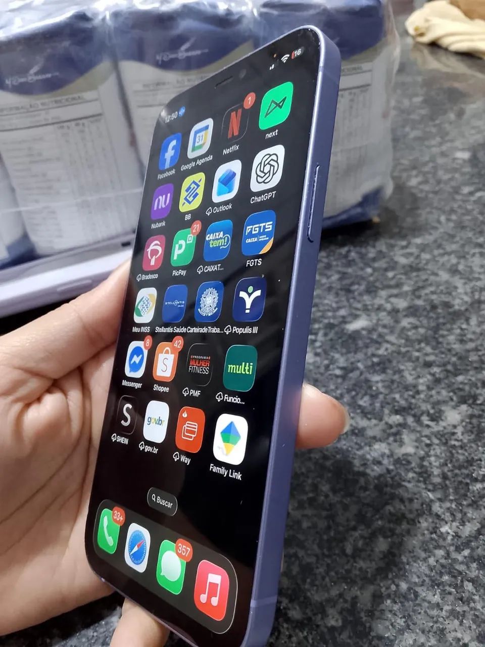 Phone 12 64 Gb Roxo - Foto 5