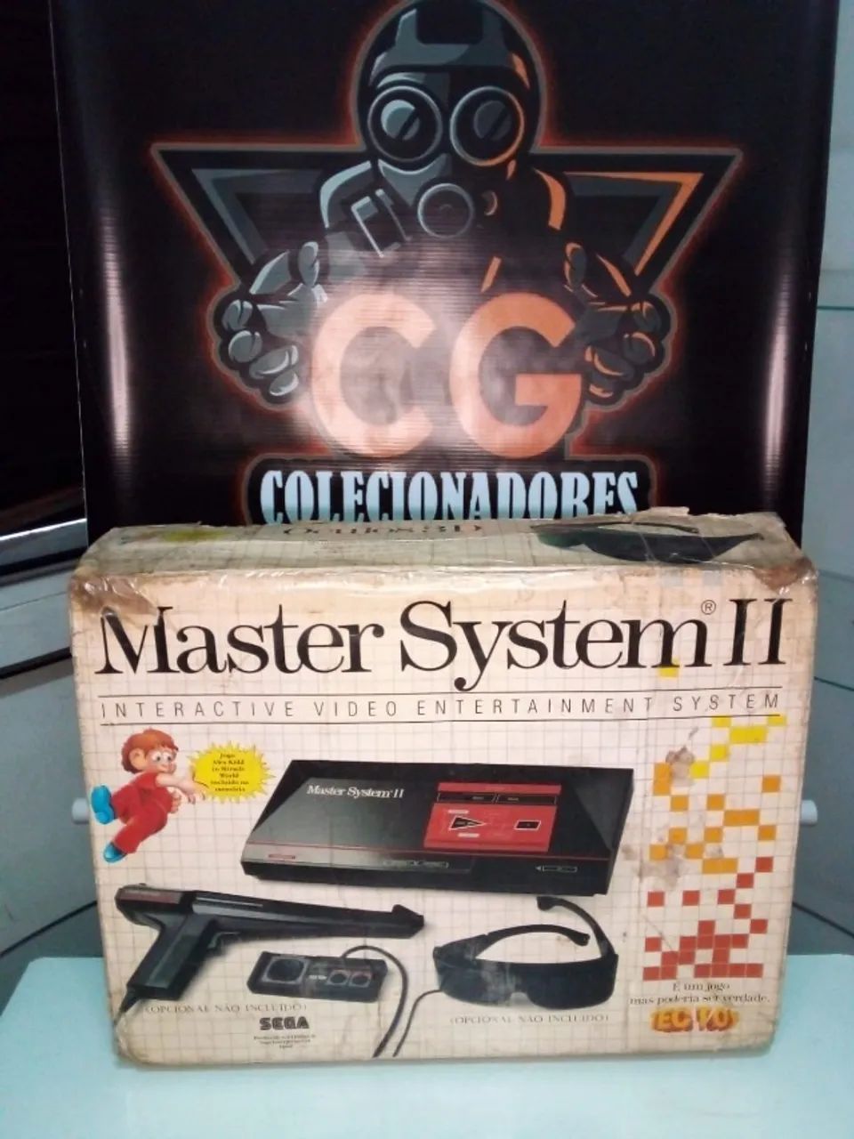 Console Master System II - TecToy (Light Phase + 2 Controles)