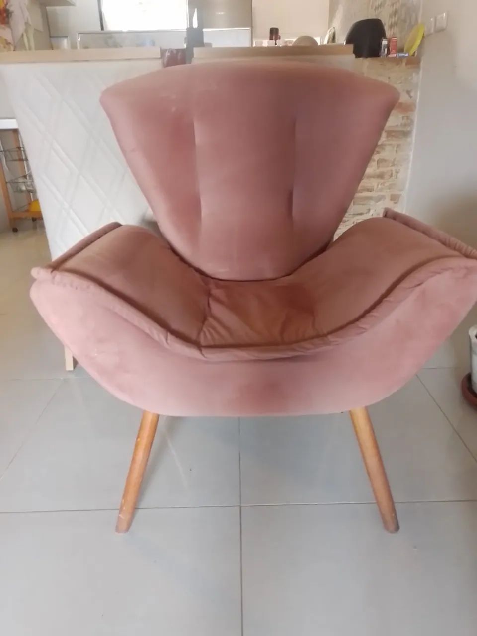 Vendo 2 Poltronas Rosê