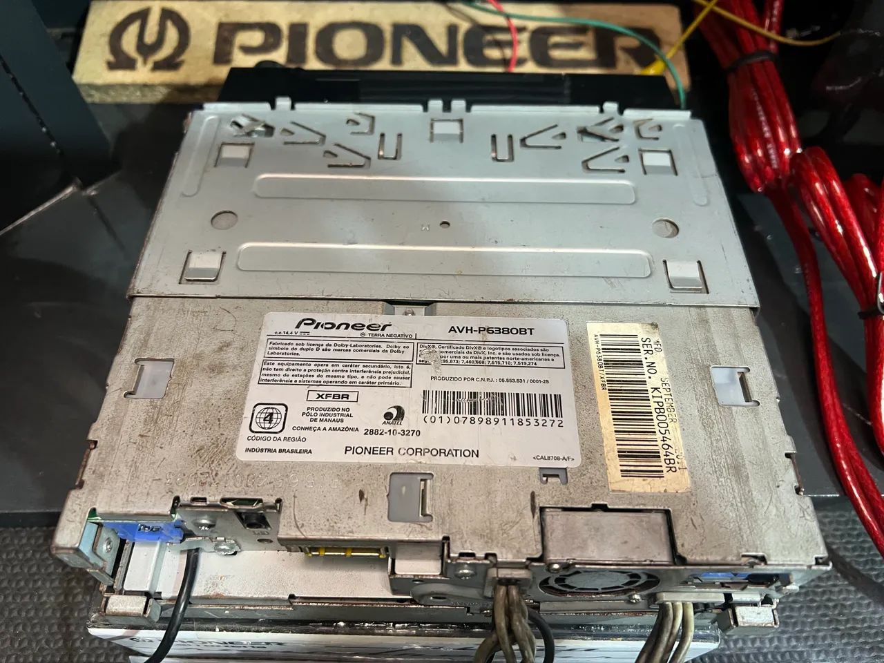 Pioneer DVD AVH-P6380BT com Bluetooth  - Foto 5
