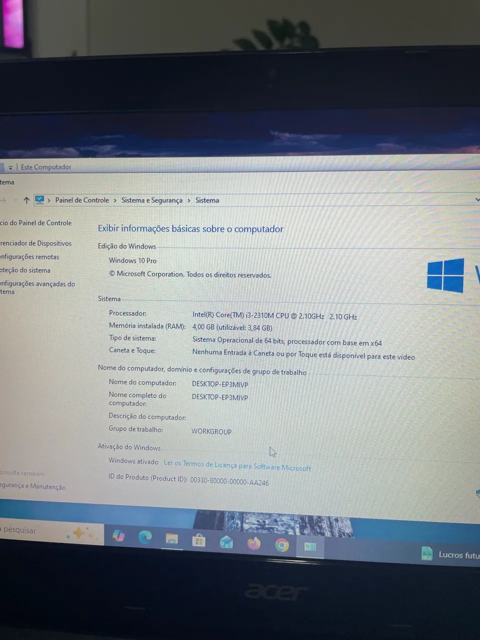 Notebook Acer Aspire E1 - Foto 2