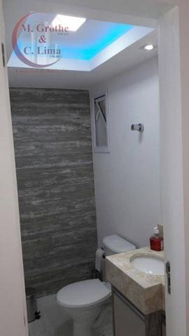 Oportunidade apartamento mobiliado de 122 m² e 4 dormitórios no splendor garden jardim das - Foto 11