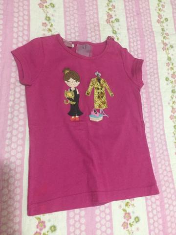 Blusa aphabeto - 2 anos