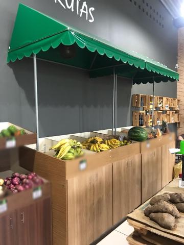 Vendo 3 barracas para mercado hortifruti