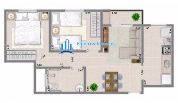 Apartamento 2 dormitórios com sacada - Minha Casa Minha Vida - Apartamento em La... - Foto 19