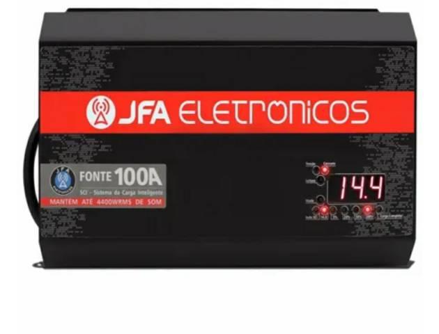 Fonte Carregador Bateria 100 Amperes Jfa R 460 00 A Vista