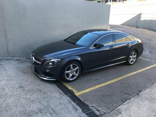 Mercedes benz cls 400 3.5 v6 bi turbo 333cv 2016, preta, 21.000km,