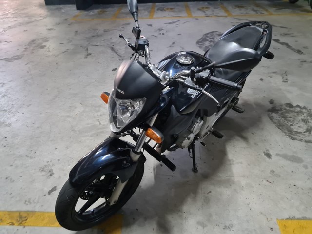 CB 300R 2012 AZUL TUDO OK