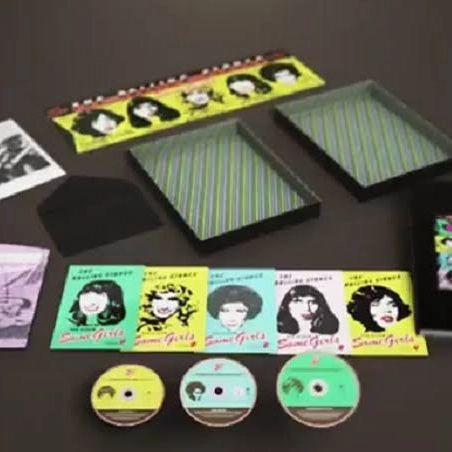 Box 3CDs/DVD Rolling Stones Some Girls Super Deluxe 1978 - CDs
