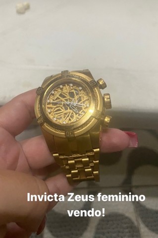 relogio invicta zeus feminino
