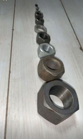 Lote parafusos arruelas parabolts fixadores  1.500 kg - Foto 6