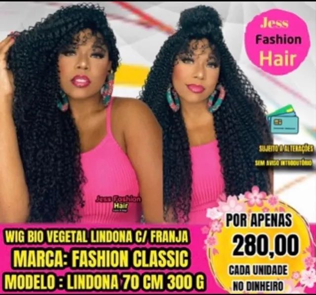 Mega Hair Bio Vegetal Lindona - Fashion Classic 