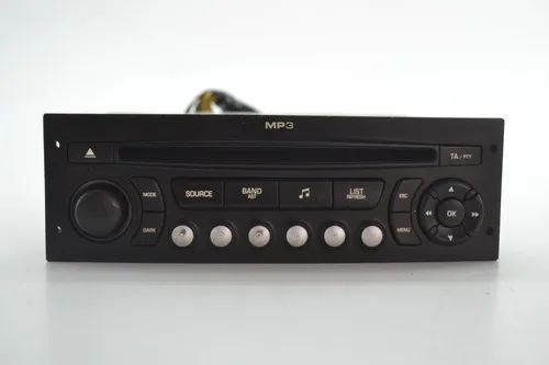 Radio Aparelho Som Painel Citroen C4 2009 Original