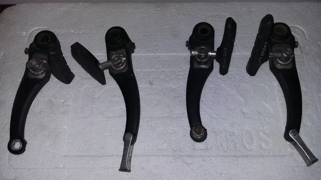 Sapatas de freio Gift Sport para bicicleta com o suporte