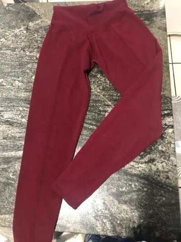 Calça legging vinho (P)