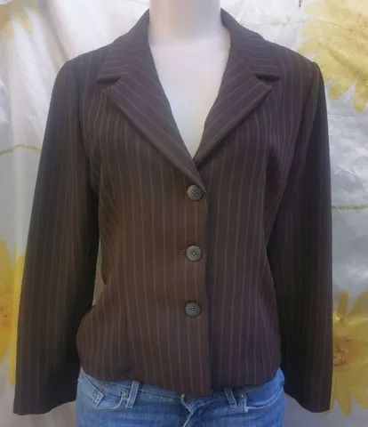 Blazer listrado tam m