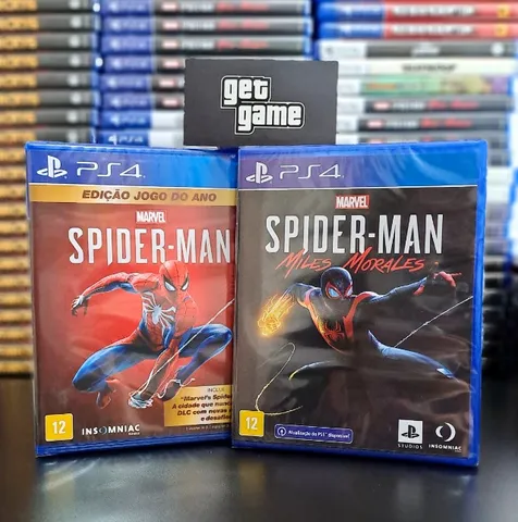 Jogo Marvel's Spider-Man (Edição Jogo do Ano) - PS4 - LOJA CYBER Z - Loja  Cyber Z