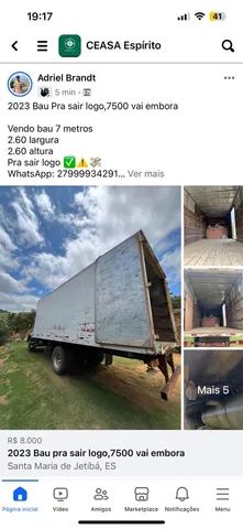 Vendo Baú 7 Mt  - Foto 6
