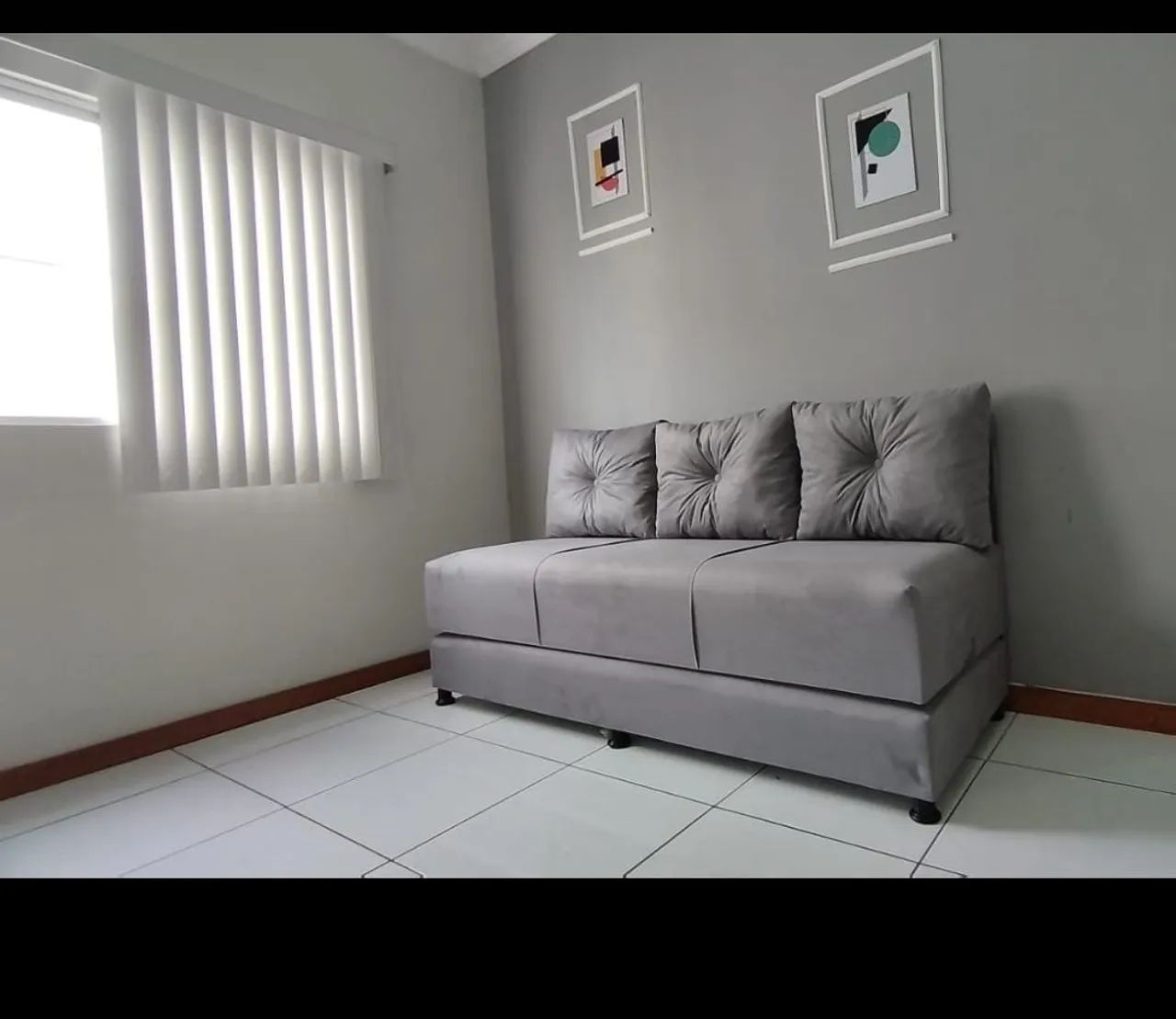SOFÁ CAMA MUITO PRÁTICO DE 3 LUGARES E 1 CAMA CASAL NOVOS  - Foto 2